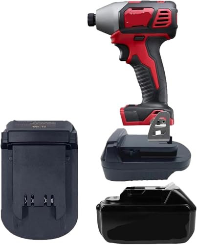 for Mak.ita to Milwaukee, Battery Adapter Compatible with Mak.ita 18V Lithium Battery BL1815 BL1820 to Replace for Mil.Waukee 18V Lithium Battery 48-11-1811 Work for Milwaukee M18 Power Tools
