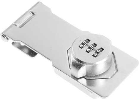 HOMSFOU Sicherheitsschloss Mit Mechanischem Passwort-rotationsdesign Geeignet Für Kleine Türen Schränke Garagentore Außenbereiche Und Mehr Robustes Material Für Langlebigkeit