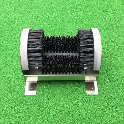 Golf Boot Scrubber, All-weather Industrial Shoe Cleaner for Boots, Shoes and Golf Shoes with Dirt and Grime, Including Mounting Accessories