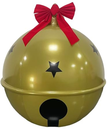 inflables de Navidad, decoración de Patio de 23 Pulgadas, de Navidad Gigantes, Bolas inflables | para Exteriores, Paisaje, Fiesta, árbol, Puerta Delantera, Sala de Estar
