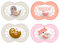 MAM 16+ Ciuccio in silicone, 16 + set da 4 pezzi, con 2 scatole sterilizzate