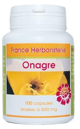 GELULES HUILE ONAGRE 100 capsules dosées à 500mg