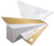 WeddingTree 50 Ballonkarten Hochzeit Vintage - Goldener Flieger Design - Ballonflugkarten für Hochzeit - Extra leicht für langen Flug - Gelocht