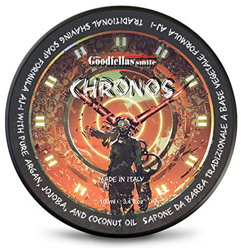 Sapone da barba The Goodfellas ' smile 100ml. Prodotto Artigianale Italiano (DOLCE AGRUMATA)