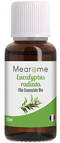 Olio essenziale di Eucalipto Radiata | Allevia la tosse | Antinfiammatorio | Puro e 100% naturale | Certificato OEBBD OECT | Aromatizza dolci e bevande