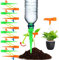Set Irrigazione a Goccia Automatica, 15 Pezzi Kit Con Valvola di Controllo a Rilascio Lento per Piante, Fiori, Bonsai - Irrigatore Domestico Scientifico