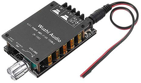 DollaTek 1002 HIFI 2x100W TPA3116 AUX + bluetooth 5.0 HIFI amplificateur numérique haute puissance carte stéréo AMP Amplificador Home cinéma