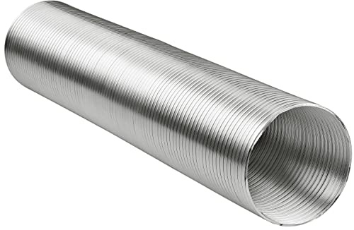 Bosch DZZ1XX1X1 Accessoire pour hotte aspirante Tube rond en aluminium Flex fabriqué en Allemagne