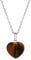 Reiki Rose Quartz Anxiety Necklace - Natural Healing Crystal Heart Pendant