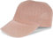 styleBREAKER Papierstroh Baseball Cap einfarbig | luftiges Sommer Basecap mit Metallschnalle verstellbar | Unisex Cap mit Schweißband für Damen und Herren, Farbe:Rose