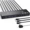 USB3.0 KVM Switch HDMI 4 Ports 4K@60Hz Simulation EDID, ESKEVE HDMI2.0 KVM Switch 4 PC 1 Monitor 2K@120Hz für 4 PC Teilen 1 Monitors und 4 USB3.0-Geräte, mit Wired Remote und HDMI+USB3.0 Kabeln