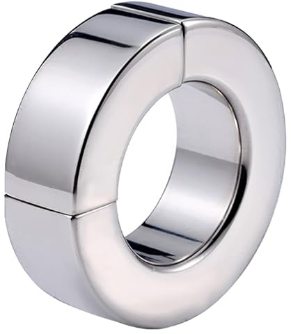 Hodenstrecker ballstretcher: Pleasure ring men Hodenring schwer Hodenring stahl Ballstretcher extrem Cockringe extrem men Ball ring Hodenstrecker starken Magneten N05-20