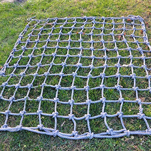 Filet à Grimper Filet De Sécurité Pour Aire De Jeux,filet Pour Cadre D'escalade,filet Militaire Pour Escalade,balançoire En Corde Pour Adultes Et Enfants,décoration De Cabane Dans Les A(Size:1.5m* 2m)