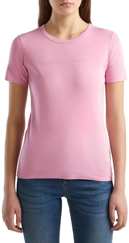 United Colors of Benetton T-Shirt 3GA2E16A2, Malva 0P0, XXS Donna