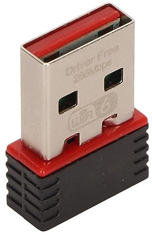 Adattatore WiFi da 300 Mbps Mini Dongle Universale per Scheda di Rete Wireless per Computer Portatile, Plug And Play, Ampia Copertura