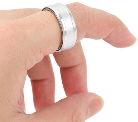 VELATEMOR Smart Ring, Smart Health Ring. Smart Health Fingerring mit 400-mAh-Ladeetui, Wasserdichter Sportring für den Alltag, Outdoor-Sport, Fitness, Training, (Nr. 18)