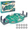 Interaktives Tischfussball Kinder, Tischkicker Spiele mit 10 Fußbälle, Fussball Geschenke Jungen, Tischfußballspiel für Kinder Erwachsene, Mini Kickertisch