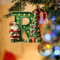 Weihnachtsdeko Weihnachtsanhänger Christmas Decorations Weihnachtsmann 2D Acryl 26 Buchstaben Anhänger Weihnachtsdeko Saisonale Dekoration für Wohnzimmer Schlafzimmer (R)