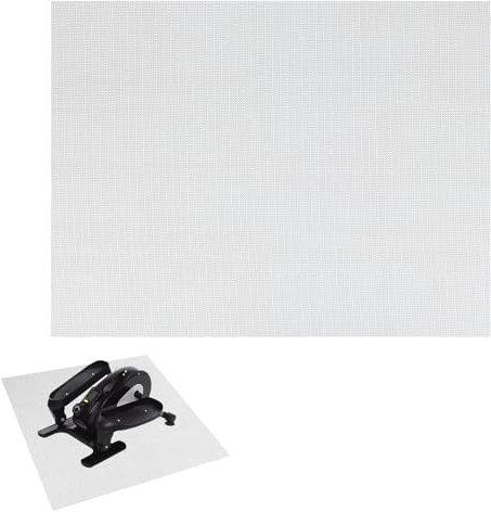 NICENEEDED Non-slip Mat for Ellipse Leg Exerciser Machine, Exercise Equipment Mat Suitable for Under Desk Elliptical Peddler Foot & Leg Pedal Exercixer, Enhanced Stability Floor Protection