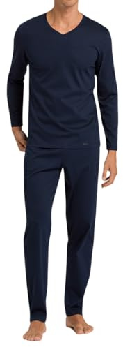 Hanro - Night Selection - Schlafanzug (S Deep Navy)
