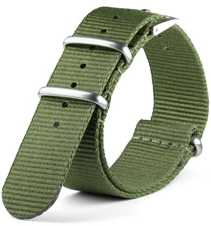 Neckarian NATO Strap 20mm Army Uhrenarmband Nylon G10 Military Watch Band für Männer Frauen Unisex