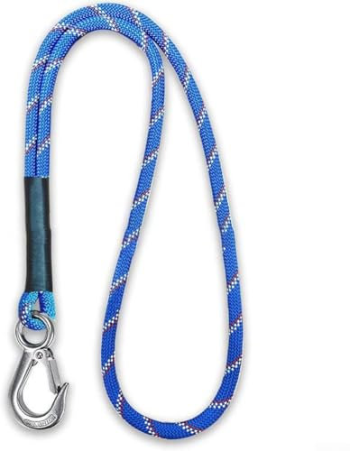 Twopack Schaukelseile mit Karabiner, 200 kg Tragkraft für alle Aktivitäten (Seillänge 100cm)