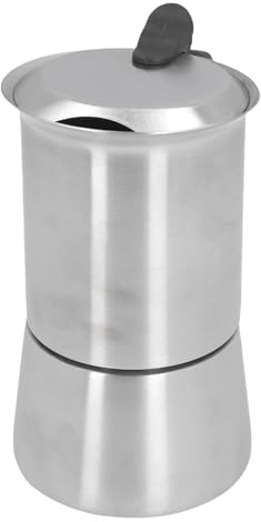 JTLB 304 Edelstahl -Kaffeemaschine -Topf, Multifunktionales Kaffeemaschine für Kaffee Zum Brauen von Kaffee, Heizung von Wasser und Milch mit Innovativem Design für Reichhaltige und