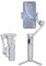 Qukaim iSteady X3 SE Stabilizzatore cardanico portatile a 3 assi per smartphone, pieghevole, anti-shake, tracciamento intelligente, batteria integrata, mini treppiede, capacità di carico 300 g