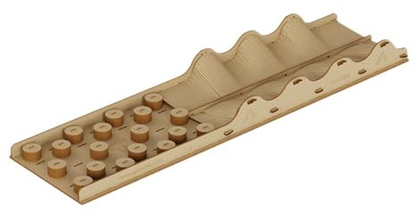 Colcolo RC Crawler Hindernisparcours DIY Montage Spielzeug Multifunktionale Tragbare 1/18 1/24 Fahrzeug Skala Leichte Abnehmbare, 68 X 18 X 5.5 cm