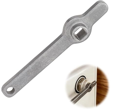 XXHUO Radiator Key, Radiator Bleed Key 304 Stainless Steel Bleeding Spanner Valve Wrench Save Heating Costs Universal for All Radiators 5 mm Silvery
