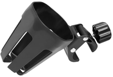 Alipis Universal Stroller Cup Holder Large Diameter 1pcs Bottle Drink Holder Compatible Prams and Walkers, Sturdy Plastic Drink Cup Organizer for Outdoor and Travel Use