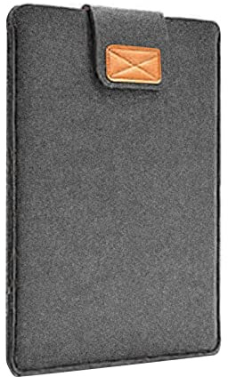 RKJRTK Funda para tablet de un solo color, funda de fieltro para ordenador portátil, funda para ordenador portátil, funda para ordenador portátil, maletín para tableta, bolsa de transporte de 11, 13