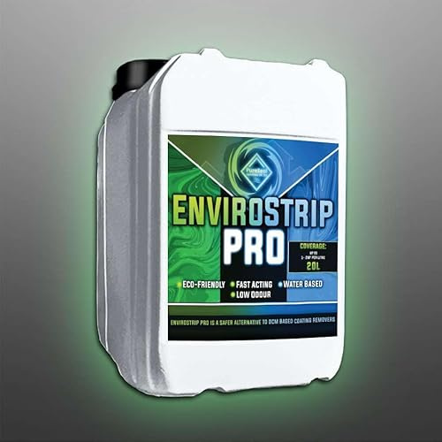 PureSeal Services UK Ltd EnviroStrip Pro 20L, Water Based Coatings Remover, Paint Stripping Gel, Sealer Stripper. Fast Acting & Eco Friendly