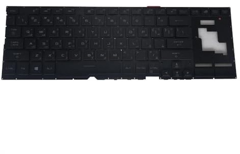 Parti del computer portatile GX701 Tastiere arabe per per per ROG per Zephyrus S GX701GX GX701GW GX701L Gaming Laptop Keyboard 0KNR0 661EAR00