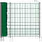VOSS.farming 50 m Hühnerzaun, Geflügelzaun, Geflügelnetz, Elektronetz, 112 cm, 20 Pfähle, 2 Spitzen, grün Classic+