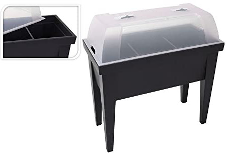 Invernadero Tipo Mesa Color Negro 80X40X65Cm