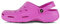 WORKTEAM Zueco Sanitario EVA Unisex, Ultraligero, ergonómico. Anatómico, con Cámara ortopédica, Suave para los pies. Unisex Rosa Fucsia 38