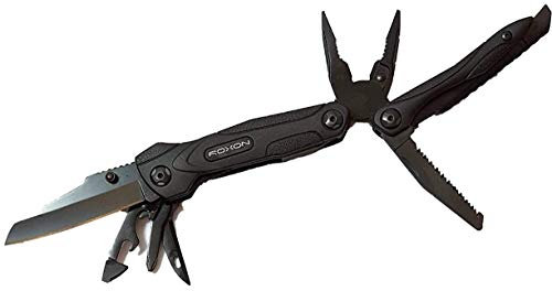 Roxon Spark Coltello Svizzero coltellino da Sopravvivenza Multifunzione con Pinza Multiuso tascalile e richiudibile