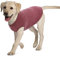 Hjumarayan Hundepullover Grosse Hunde - Hundeshirt Dünn Hunde Pullover Sonnenschutz Tshirt Elastisch Hundepulli Gestreifte Shirt Pullis für Mittelgroße Labrador (Rot XXL)