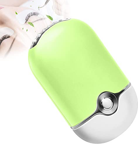 krofaue Eyelash Fan,USB Rechargeable Air Conditioning Cooling Fan Portable Lash Fan Dryer for Eyelash Extensions - Handheld Fan,Neck Fan,Desk Fan 3 in 1