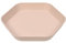 LÄSSIG Plato para niños Vajilla para niños sin melamina, sin BPA, de biocomposite/Plate Geo, powder pink