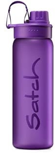 satch Sport Trinkflasche BPA frei 650 ml, Auslaufsicher und Kohlensäure geeignet, für Sport- und Erfrischungsgetränke Lila