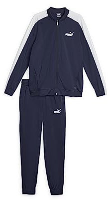PUMA Herren Baseball Tricot Suit Trainingsanzug, Navy Blue, L EU