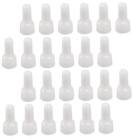 VILLFUL 1000pezzi Terminali Crimp in Nylon Con Cappuccio Chiuso Per Fili Elettrici Connettori Resistenti Per Collegamenti Sicuri in Elettrodomestici Ventilatori e Motori