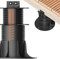 50x LANGFIT® Stelzlager XL für Terrassendielen – Bis 50% schneller montiert – Mit Maßskala – Stufenlos höhenverstellbar von 75-195mm – Für Unterkonstruktionen aus Holz, WPC, Alu – Made in Germany
