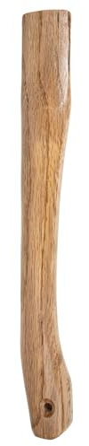 Yardwe Ax Replacement Handle Wood Wooden Double Drill for Camping Gardening