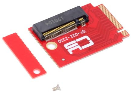 xiwai NVME M.2 M-Key 2230 auf 2280 SSD NGFF Adapter Kartenverlängerung SSD-Laufwerke Upgrade-Konverter-Boards Erweiterung kompatibel mit 22 x 30 mm auf 22 x 80 mm Handheld ROG Ally Gaming
