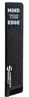 Ambrogio Sanelli - Funda para Cuchillos Blade Guard, línea Mind The Edge, Funda Hoja Cuchillos de Cocina, de Material termoplástico Resistente y Seguro, 16 x 3,2 cm, Accesorios de Cocina