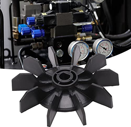 Small Air Compressor Fan Blade, Low Noise 135mm Outer Diameter Mechanical Equipment Ultra-quiet Direct‑on‑Line Motor Fan Blade for Air Compressor Motor