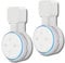 Sintron 2X Wall Mount Holder White for Dot 3rd Generation, UK Google Mini, Smart Home Wall Mount Stand Hanger for Dot 3 Speaker Holder, Simplify Declutter Your Living Space Without Messy Wires (White)